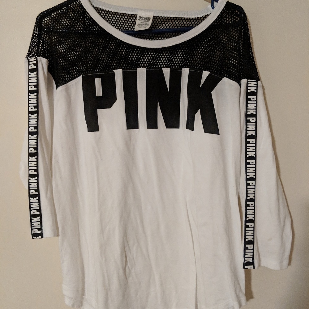 PINK 3/4 sleeve shirt